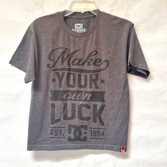 DC Shoe CO DYRDEK 94 Skateboards Skate Gray Short Sleeve T Shirt Tee - Picture 1 of 6